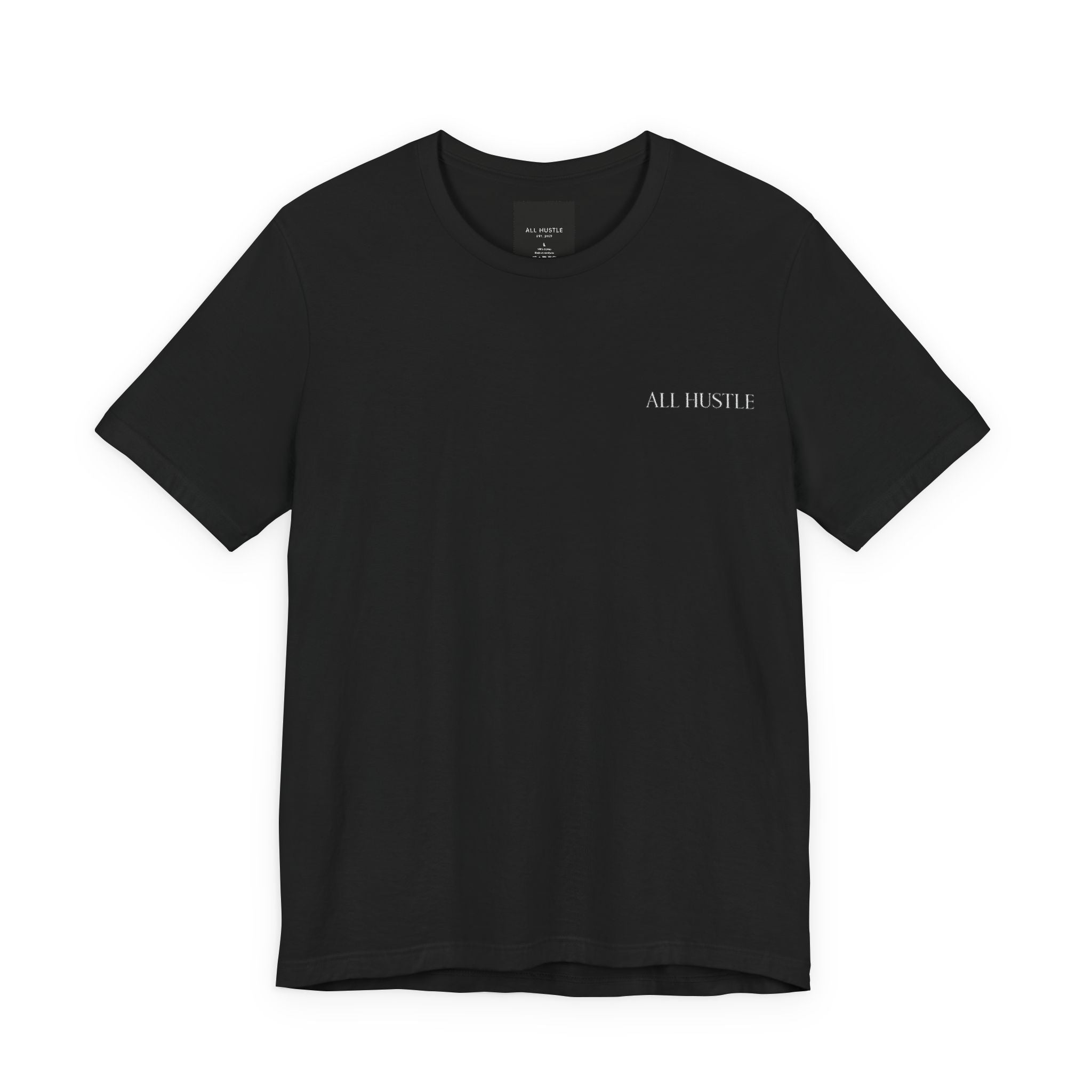 ALL HUSTLE – Minimal Chest Tee