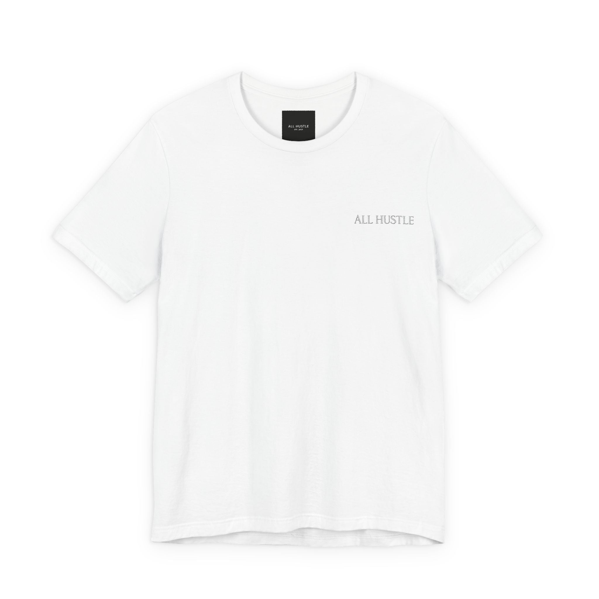 ALL HUSTLE – Minimal Chest Tee