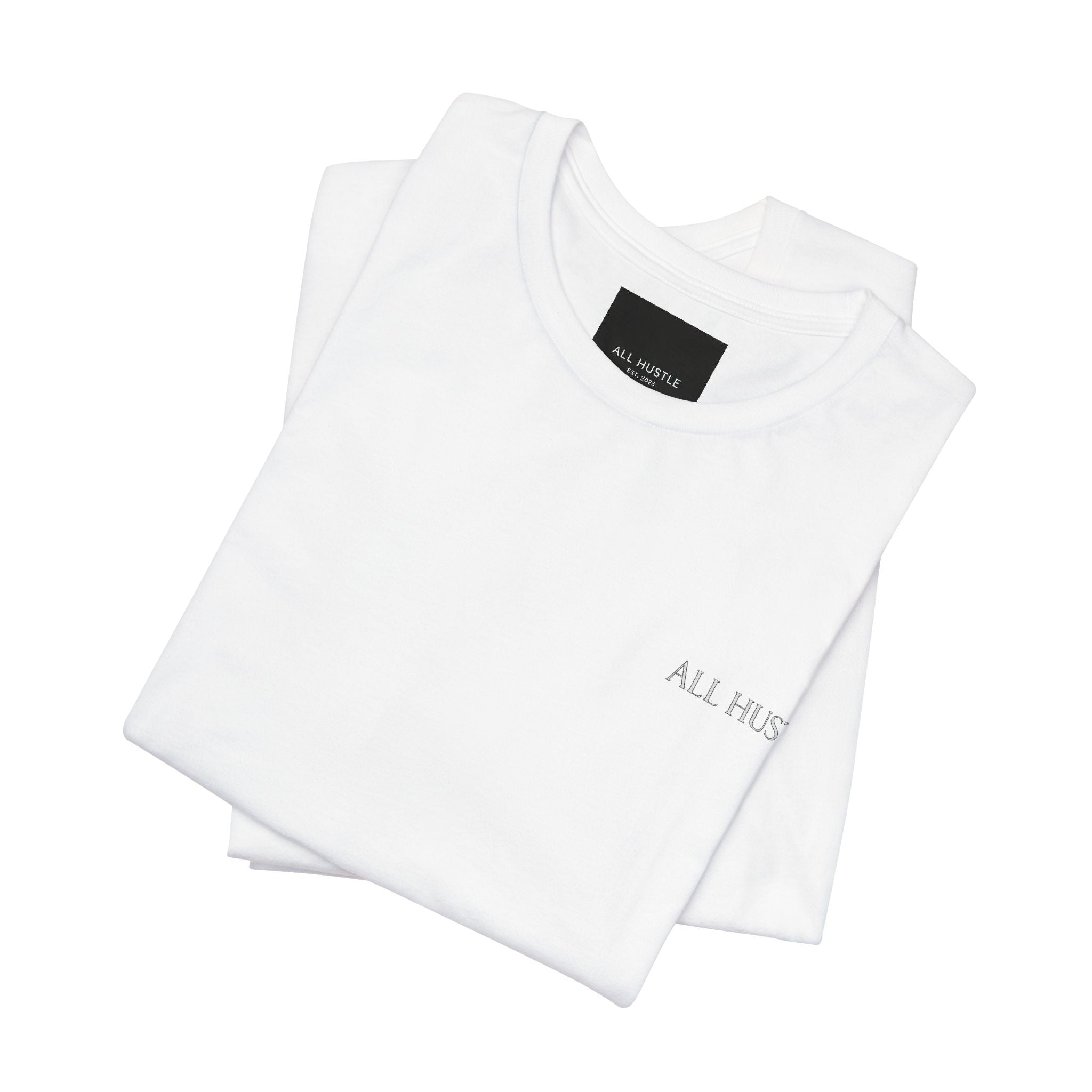 ALL HUSTLE – Minimal Chest Tee